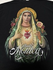 Upscale Studios Santa Monica T-Shirt Size XL Saint Religious Catholic Streetwear