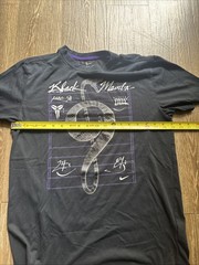 Nike Dri-FIT Kobe Bryant Black Graphic T-Shirt M Black Mamba Rare Basketball
