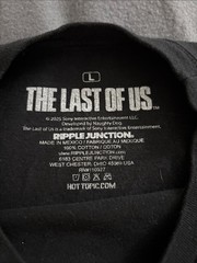 The Last of Us Part II Ellie Graphic T Shirt Black Large Video Game Tee