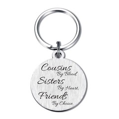 Cousin Gifts For Women Keychain Birthday Present Female Cousins By Blood