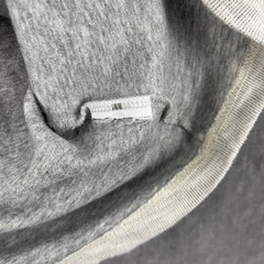 Abercrombie & Fitch Mens Large Gray Henley Long Sleeve Ribbed Knit Shirt