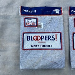 Fruit of The Loom T-Shirts Men’s XXL Vintage Bloopers Irregular Gray *2 Packs*