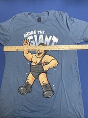 Andre The Giant Cartoon Image 2019 T Shirt Men’s M WWE Blue Soft feel