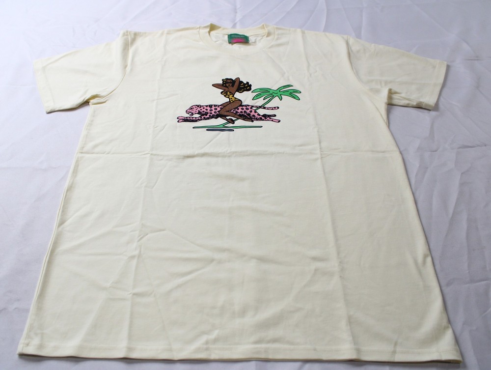 The Paradise Suite x Bobby Joseph Adults’ Roberts Ave Tee NC3 Cream Size XL NWT