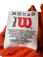 90s Wilson Vintage T-Shirt Mens Large Orange Grunge Outdoor Sports Skater