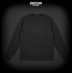 M – DEFCON GROUP HEAVYWEIGHT LONG SLEEVE T-SHIRT BLACK NEW VANS SYNDICATE