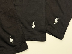 Polo Ralph Lauren Stretch Slim Fit T Shirt – Small – V Neck – 3 Shirts – Black