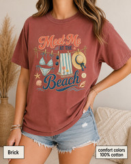 Meet Me at the Beach Comfort Colors Shirt