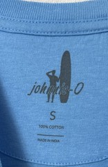 NWT johnnie-O Surf Wagon S/S Tee Shirt Mens Small Malibu Blue $52 Back Print
