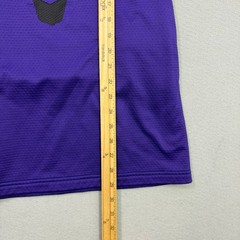 Nike Pro Combat Shirt Mens Large Purple Gray Fitted Hyperwarm Shield Performance