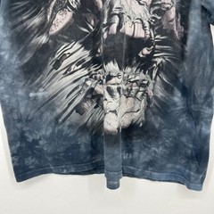 The Mountain T-Shirt Men’s Size XL Gray All Over Print Skull Crew Neck