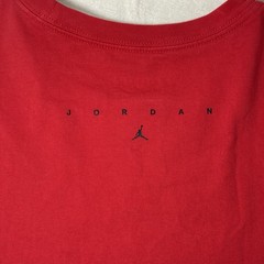 Jordan Flight Script T-Shirt Mens Large Red Jumpman Logo Short Sleeve