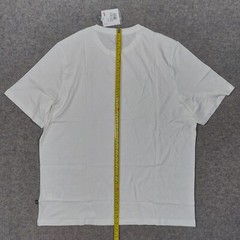 PUMA Mens T-Shirt XL White Cotton Stretch Maxi Cat Logo Graphic Tee Summer Tee
