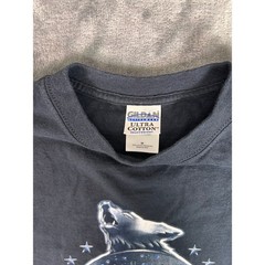 Vintage Great Wolf Lodge T Shirt Gildan Black Graphic Tee Souvenir Vacation M