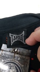 NWT Vintage Y2K Tapout Shirt Mens XL AOP MMA Blood Demon Cottton in ya face