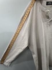 Redhead 5XL Heavyweight Thermal Henley Waffle Knit 100% Cotton Long John Shirt