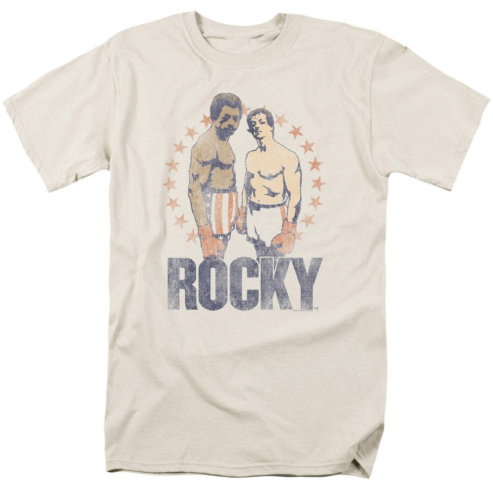 Rocky Creed And Balboa Licensed Adult Unisex T-Shirt Regular Fit Tee SM-3X