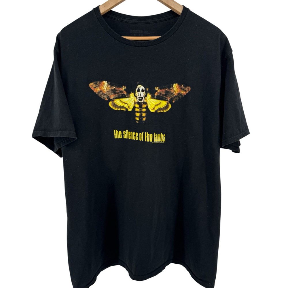 The Silence Of The Lambs Black T-shirt 2021 Size XXL Movie Horror