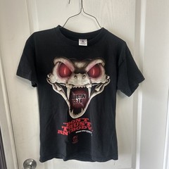 Vintage WWF Stone Cold Steve Austin Don’t Trust Anybody 1998 T-Shirt Size YL