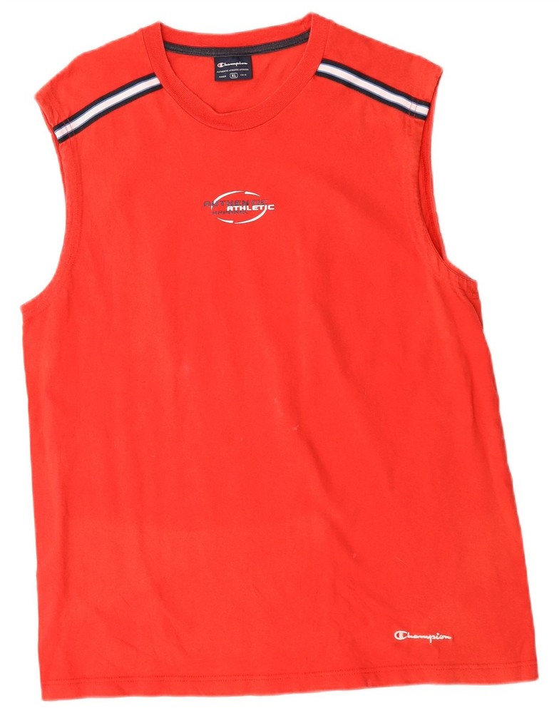 Champion Mens Vest Top XL Red BL07