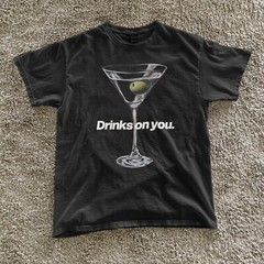 Drinks on you – marketing campaign ad campaign timeless trends y2k thrifted vibe