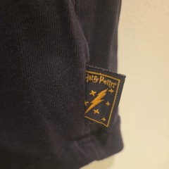 Vintage Harry Potter Gryffindor Embroidered Patch Tshirt Warner Bros Studio 3XL