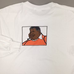 Fubu Platinum Shirt Mens S/M Fat Albert Cartoon Graphic Long Sleeve Hip Hop