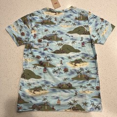 Levi’s Mens Hawaiian pocket T-Shirt Size Large Clear Water Casual NWT