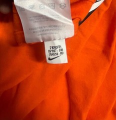 Nike Air Men’s Athletic T-Shirt Size MEDIUM Blocked Logo Gym Graphic FD6660 820