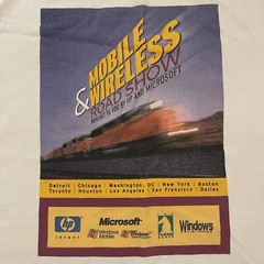 Vintage Mobile Wireless Roadshow By HP & Microsoft Size XL Men’s