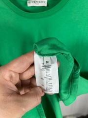 Givenchy Contrasting Strap Tape Logo T-Shirt Size M