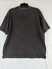 Gap Heavyweight Oversized T Shirt Large Mens Black Organic Cotton Short Sleeve
