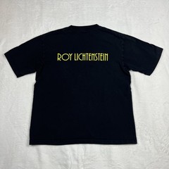 Uniqlo X Roy Lichtenstein Art T Shirt Men’s Size Medium Black Comic Funny