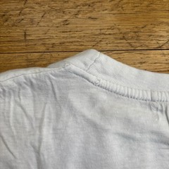 Vintage 80s Hong Kong Shirt China Tourist Single Stitch White Size Small