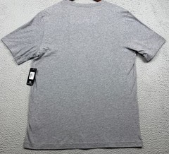 Travis Mathew Graphic T Shirt Mens Large Gray Star Stripes Pima Cotton Logo Flag