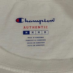Champion Detroit Yacht Club Graphic T-Shirt White Cotton Mens M T425 WH Nautical