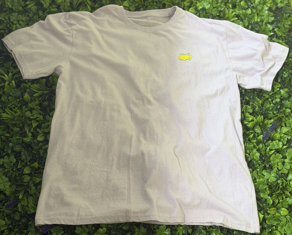 2025 Masters Augusta National Golf Club Cotton Men’s Shirt 2XL Lavender Purple