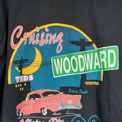Woodward Dream Cruise 1999 Motor City Flashback Graphic T Shirt Sz XL