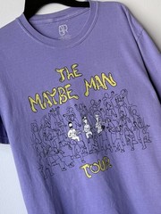 AJR The Maybe Man Tour 2024 Dateback T Shirt Purple Large
