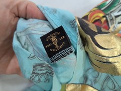 Vintage Y2K Ed Hardy Christian Audigier AOP Graphic Tee Shirt Size L