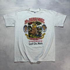 Vintage 90’s Ms Bear Whiz Beer T-Shirt Men’s L Single Stitch Funny Made in USA
