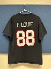 88 Fingers Louie Original Shirt Chicago Blackhawks Huge Logo Front And Back Rare