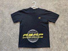 ASAP Rocky ASAP Worldwide Globe Tee Black Medium New Official Merch