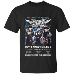 Babymetal North America Tour 2025 15Th Anniversary T-Shirt