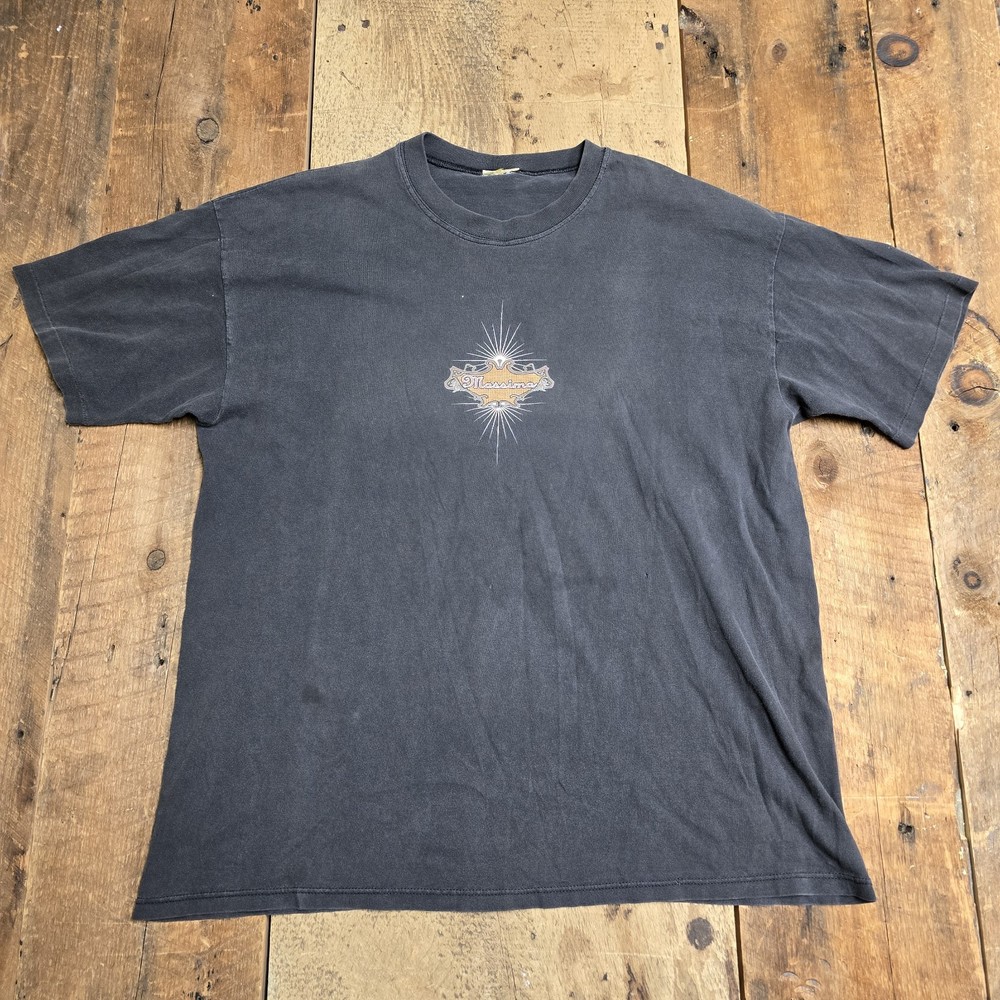 Vintage 90s Mossimo Angel Columbia Pictures Parody Shirt XL 24×30 Black