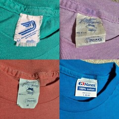 Vtg 80s Bay To Breakers T-shirts Mens M/S SF Marathon 85 86 88 90 Vaporwave SS