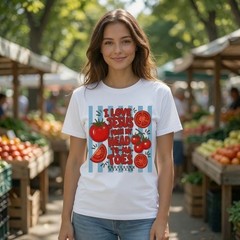 I Love Jesus Head Tomatoes Shirt Funny Christian Pun Tee VBS Church Gift