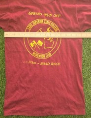 Vintage 80s Lake Superior State College “Spring Run Off” Road Race Tee