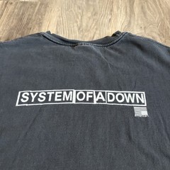 Vintage System of a Down Hand Self Titled Band T-Shirt Men’s Size L Black Faded