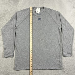 Tyndale FR Shirt Mens Large Gray Flame Resistant NFPA 2112 HRCI CAT 1 Base Layer